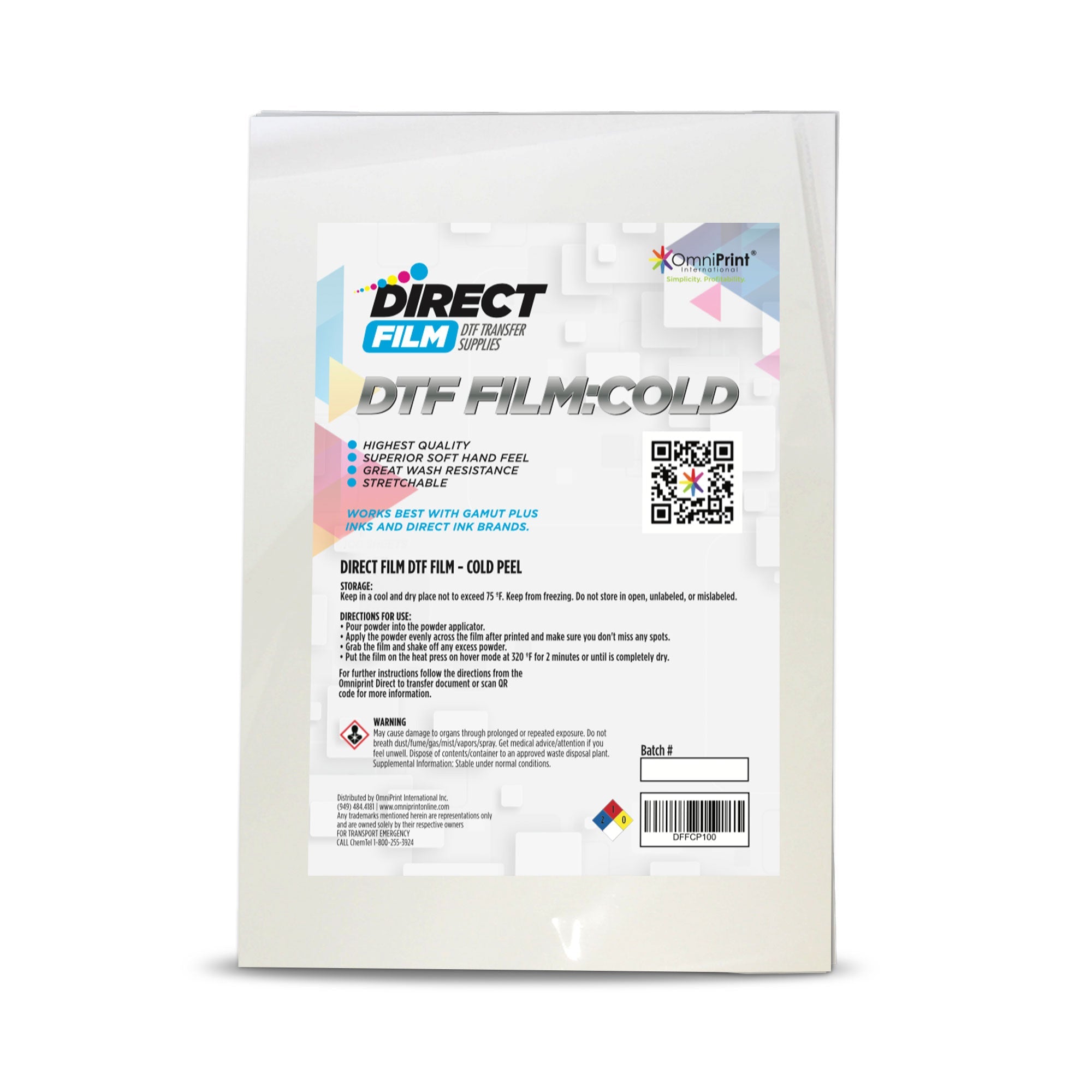 DTF cold transfer films