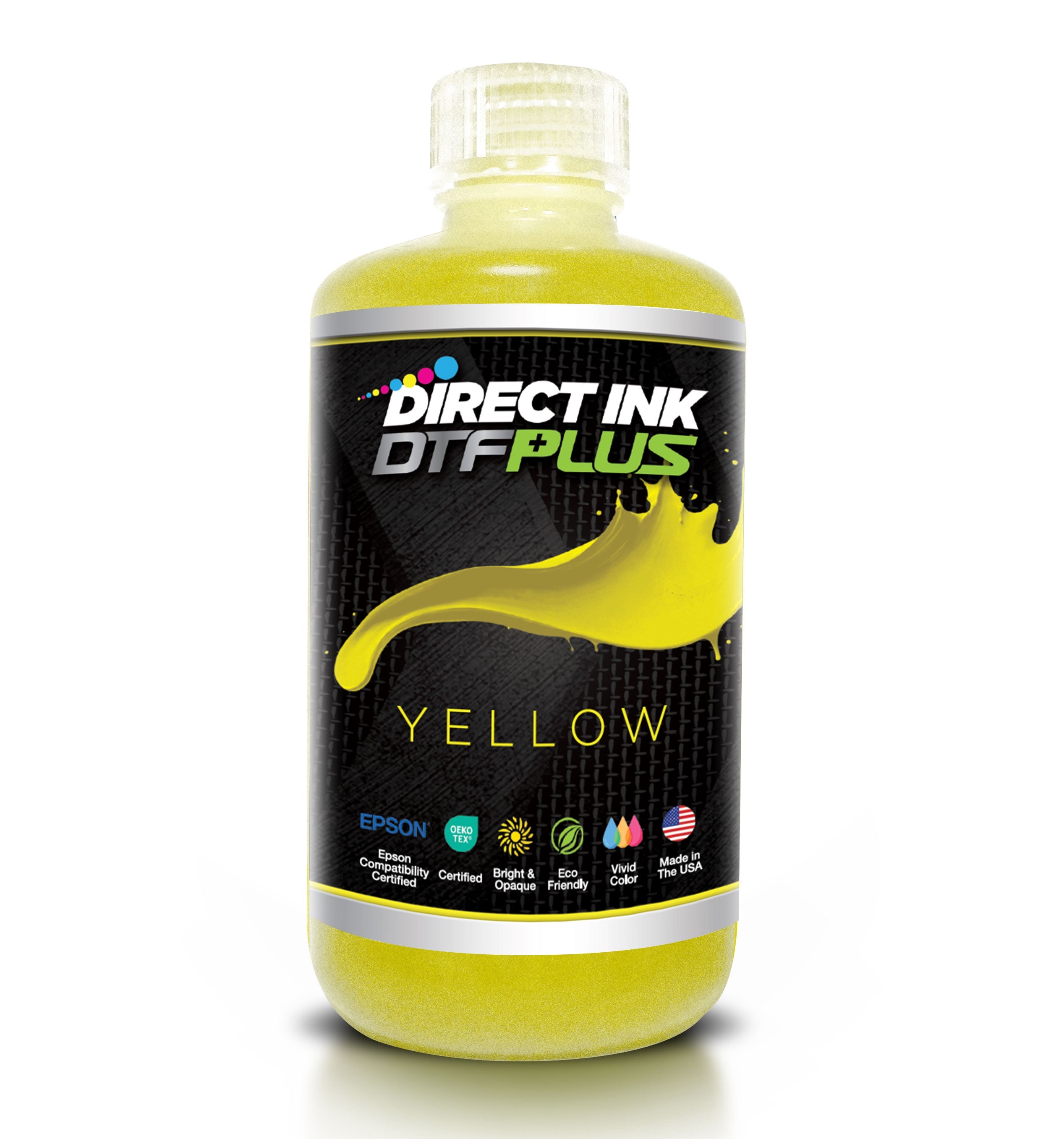 Direct Ink DTF Plus Yellow – 1 Liter